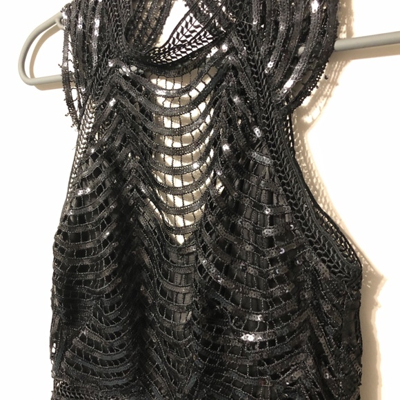 Minuet scalloped sequin dress-GORGEOUS! - Picture 7 of 8